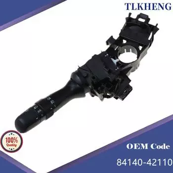 84140-42110 Комбинированный переключатель указателей поворота для Toyota Auris RAV 4 Yaris Lexus IS II RX 2005-2020, 15-контактный чёрный