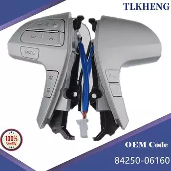 84250-06160 для Toyota Camry 2006-2011 Bluetooth рулевое колесо аудио переключатель управления в сборе