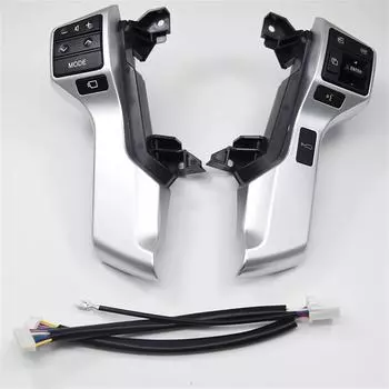 84250-60180 Переключатель управления на руле Серебристый Для Toyota Land Cruiser Prado 150 GRJ150 KDJ150 Модель высокой комплектации