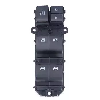 84820-0E020 Выключатель привода стеклоподъемника Выключатель электростеклоподъемника для TOYOTA HIGHLANDER TACOMA 2014-2021 чёрный