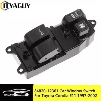 84820-12450 84820-52090 передний левый переключатель стеклоподъемника для Toyota Corolla E11 1997-2002 84820-12361 84820 12361 8482012361