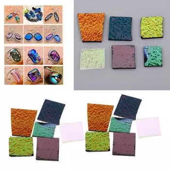 84 г обрезков дихроичного стекла Coe 90 с плавким предохранителем для изготовления ювелирных изделий своими руками as described