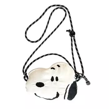 8584 SNOOPY Сумка-тоут Snoopy Mini [Routeto] IP.BR.PilloW.Peanuts-9I (01 белый)