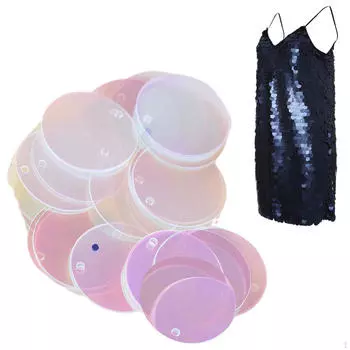 85 шт., 20 мм, плоские круглые свободные заколки для волос с блестками, декоративные нашивки, набор аксессуаров для платья «сделай сам», для