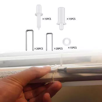 85x Ремонтный набор плантационных ставней, штифт, портативные аксессуары, прочный набор, инструмент для самостоятельной замены, жалюзи