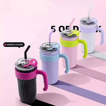 860 мл кофейная чашка термос из нержавеющей стали холодная и горячая изолированная чашка для путешествий термос для спортзала кружка термос автомобильная бутылка для воды 860ml