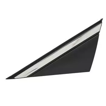 86180 C1000 Треугольная крышка зеркала двери водителя, молдинг угла передней стойки, износостойкое хромированное покрытие для автомобиля чёрный