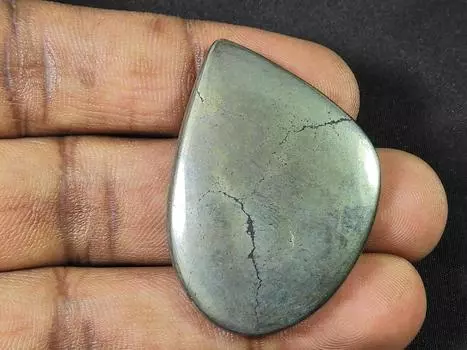 86Cts. AAA натуральный золотой дизайнерский драгоценный камень Appache россыпью 30X41X05 мм SK-1084