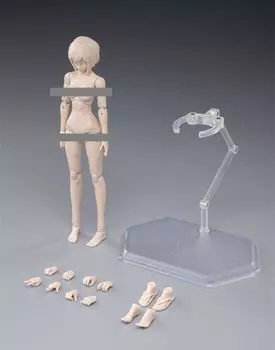 86TOYS для фигурки Pearl Whitening Skin Manga Anime Style женское тело и неокрашенная голова и кулак набор средний [TOYBARJAPAN] T86-ST 1/12
