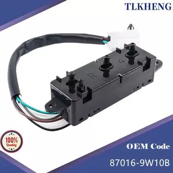 87016-9W10B,870169W10B Левый переключатель управления электроприводом сиденья для Nissan Teana 05 чёрный