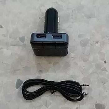 87.5-108.0Mhz Bluetooth Car Kit Charger FM Transmitter MP3 Music Player Dual USB