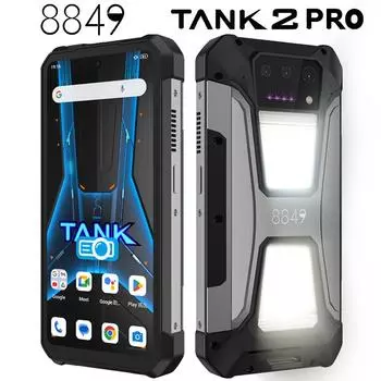 8849 Tank 2 PRO прочный смартфон с проектором 6,79-дюймовый дисплей 2,4K мобильный телефон 16 ГБ 256 ГБ 23800 мАч 120 Вт Android 14 телефон