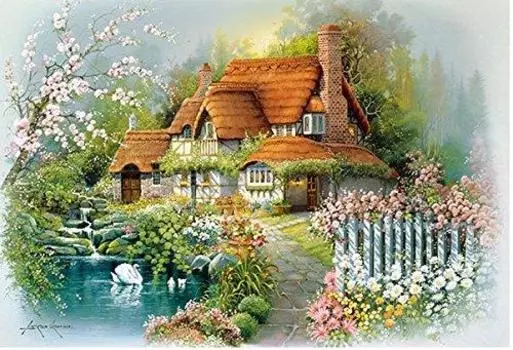 88 piece jigsaw puzzle babbling garden Challenge Flower-scented [New Puzzle] (26x38cm)