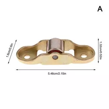 88 Тип Плоский/Желобчатый Колесо Металлические Двери Окно Шкив Поддержка Нижняя Скользящая Роликовая Дорожка Аксессуары