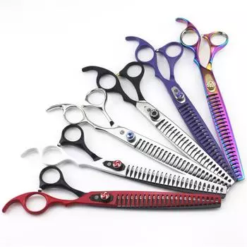 8,0 ch профессиональные ножницы для домашних животных, высококачественные ножницы с острыми краями, ножницы для ухода за кошками и собаками, инструменты Chuer Hcut With Bag