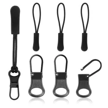 8/10/12/20 шт. Широкие застежки-молнии с бегунками, металлические удлинители для шнурков Set A 10PCS