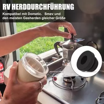 8/10/12 шт. резиновые ножки для газовой плиты, нескользящие, износостойкие, легко устанавливаемые, резиновые ножки для держателя кастрюли для Dogetic/для Smev/для Thetford 8pcs чёрный