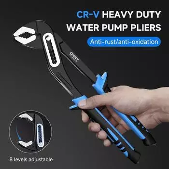 8/10/12inch Water Pump Pliers Quick-release Plumbing Pliers Combination Pliers Plumber Industrial Grade Electrician Hand Tools