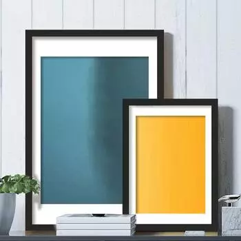 8/10-дюймовая деревянная рамка для плаката, стекло высокой четкости, горизонтальная, вертикальная, галерея современного искусства, стена для гостиной, детская живопись, фотокартина 8Inch 1pc