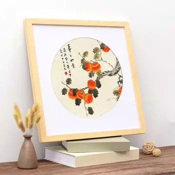 8/10-дюймовая деревянная рамка для плаката, прозрачное стекло, горизонтальная вертикальная, современная художественная галерея, настенная детская картина, фоторамка для показа картин 8Inch 1pc