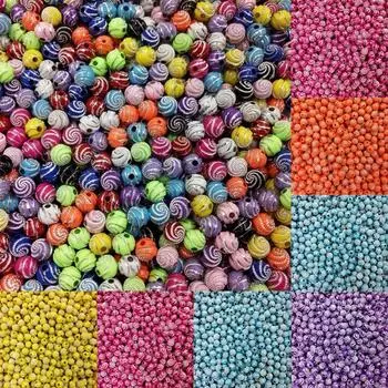 8/10 мм изготовление ювелирных изделий спиральные стразы для DIY свободные бусины кулон ожерелье браслет 20Pcs 10mm разноцветный