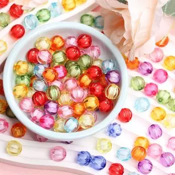 8/10 мм свободные бусины из акрила для изготовления ювелирных изделий 200 шт./100 шт. ремесла кулон-сэндвич арбуз DIY аксессуары ожерелье браслет 8mm/200pcs
