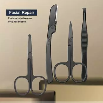 8/12/15/20/24 pcs Manicure Cutters Nail Clipper Set Household Stainless Steel Ear Spoon Pedicure Scissors Tool For Beauty