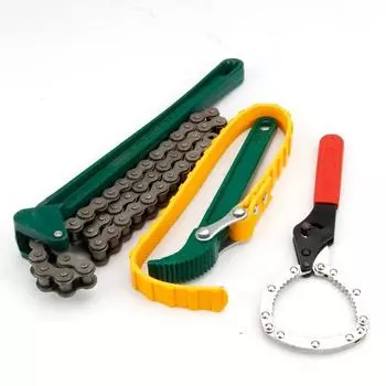 8/12-дюймовый регулируемый ключ для манжеты ремня, масляного фильтра, инструменты для снятия, инструменты для ремонта грузовиков цепного типа, тяжелый гаечный ключ