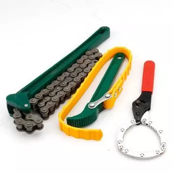 8/12-дюймовый регулируемый ключ для манжеты ремня, масляного фильтра, инструменты для снятия, инструменты для ремонта грузовиков цепного типа, тяжелый гаечный ключ