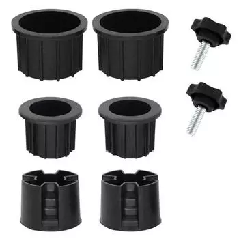 8/12 шт. подставка для зонта, втулка для трубы с ручной ручкой, затягивающий винт, сверхмощное основание для крепления на столбе для зонта 8pcs