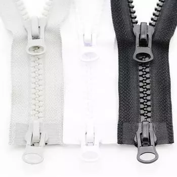 8#15/20/70/80/90/100/120/150/200/300/400/500 см смоляная молния с открытым/закрывающимся концом, палатка с автоматической блокировкой для пришивания молний 70cm