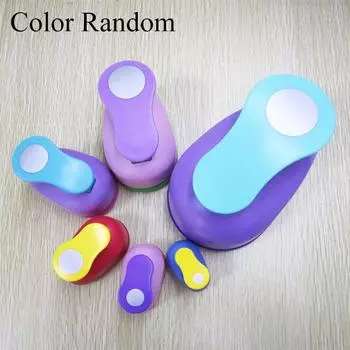 8/15/25/38/50 мм Цвет Случайные Подарки DIY Удобный Скрапбукинг Тиснение Круглый Дырокол Бумажный Формирователь Резак Изготовление Открыток