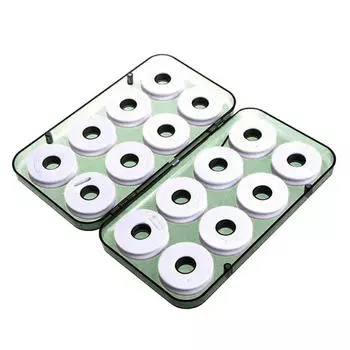 8/16 шт. пластиковая намоточная доска, леска, проволочный вал, катушки, коробка для снастей, подарок One Size