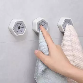 8/1 шт. Самоклеящийся держатель для полотенец, без дырокола, настенный держатель для полотенец для кухни, крючки для хранения в ванной, вешалка для кухонных тряпок, зажимы для ткани