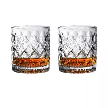 8,1 унции/11,4 унции Классический рельефный бокал для виски Стакан для спиртных напитков Классический коктейльный бокал с гравировкой Чашки для бренди, бурбона Принадлежности для вечеринок с вином 2pcs