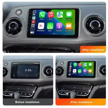 8+256G Android Auto Wireless CarPlay All In One автомобильное радио для Honda HR-V HRV XRV Vezel 2013-2019 стерео GPS мультимедийный плеер BT