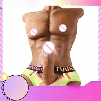 8.2 кг Мужская секс-кукла с большим пенисом для женщин, секс-игрушка для взрослых, половина тела с мышцами пресса и ногами для