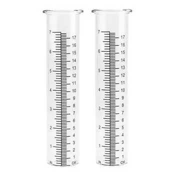 8,3-дюймовый пластиковый датчик дождя, сменная трубка, морозостойкий, прозрачный уличный датчик дождя, прозрачная шкала, датчик дождя, трубка