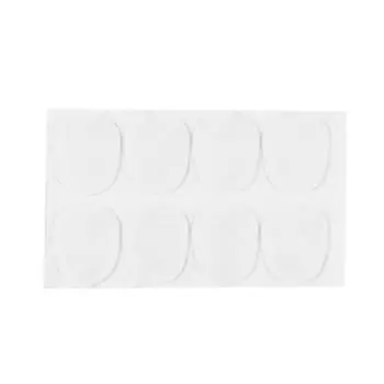 8-40 шт., подушки для мундштука для альт-саксофона, аксессуары для деревянных духовых инструментов 0,3 0,5 0,8 мм, накладки для мундштука для тенора/альт-кларнета и саксофона A белый