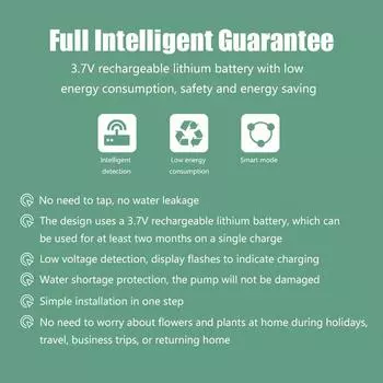 8/4/2 Head Garden Gadget Automatic Watering Pump Controller Drip Irrigation Device Pump Timer System Flower Plant Home Sprinkler