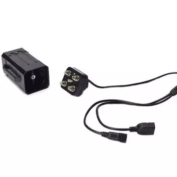 8,4 В 4X 18650 Водонепроницаемый чехол для аккумуляторной батареи Коробка для дома Крышка для велосипедной лампы