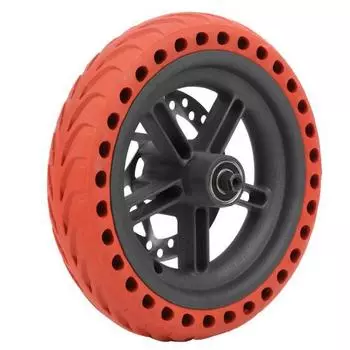8,5-дюймовое заднее колесо для скутера Xiaomi ProTire120MM, сменный комплект с дисковым тормозом(румяна ) rouge