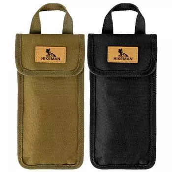 8,66 х 4,92 х 1,18 дюйма, сумка для колышек для палатки, сумка для хранения палатки, сумка для хранения гвоздей для палатки, сумка для хранения на открытом воздухе, для кемпинга чёрный