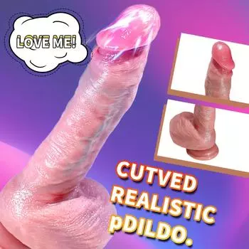 8,7-дюймовый вибрирующий дилдо с 10 режимами толчков и 10 режимами вибрации, автоматический нагрев, вращение на 360°, идеально подходит для стимуляции точки G, клитора и ануса Brown