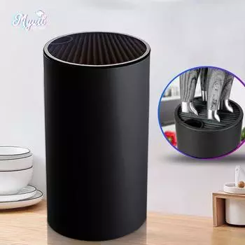 8,8-дюймовый держатель для ножей, подставка для кухонного шеф-повара, керамический нож, вставленный пластиковый блок для ножей, держатель для бака для хранения, кухонные аксессуары