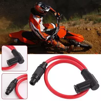 8,8 мм двухжильный гоночный силовой кабель катушка зажигания для KTM ATV мотоцикл мотокросс универсальные детали L0X8 жёлтый