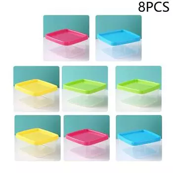 8/9 шт. Мини-бутылочки для соуса, пластиковые контейнеры для приправ для ланч-бокса, кетчуп, салатная заправка, пикник, портативные контейнеры для конфет, снеков, орехов