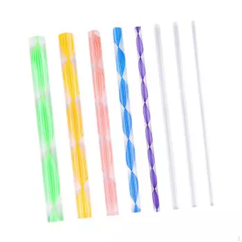 8 акриловых стержней для рисования мандалы и инструментов для рукоделия Colorful