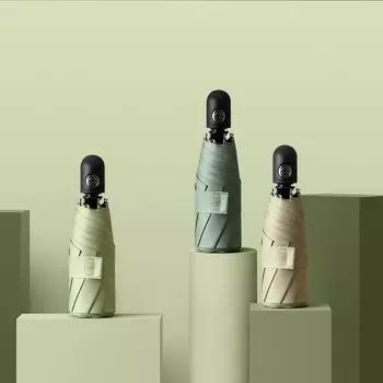 8 Bone 5-кратный автоматический солнцезащитный зонт для женщин, солнцезащитный крем, защита от ультрафиолета, солнечный и дождливый складной зонт двойного назначения, Парагвас