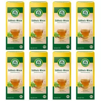 8 чайных пакетиков Lebensbaum с солодкой и мятой, 40 г